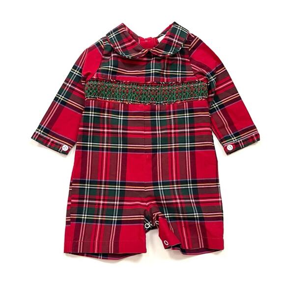 Eliza James Kids Tartan Jon Jon - Picture 1 of 9